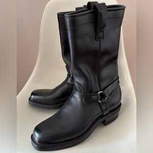 Viberg 🇨🇦 Handcrafted Black Biker / Moto / Engineer Harness Boots